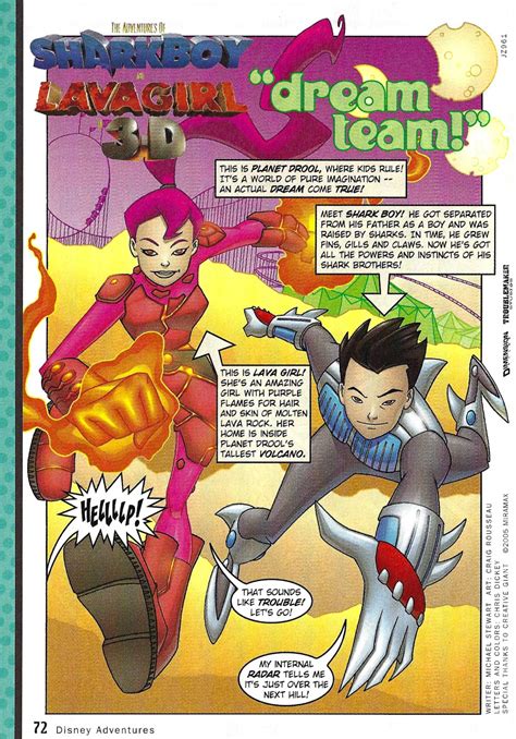 Categorycomics The Adventures Of Sharkboy And Lavagirl Wiki Fandom