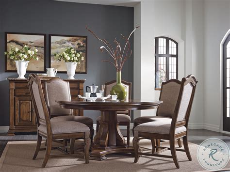 Portolone 60 Round Dining Table From Kincaid 95 052t 052b Coleman