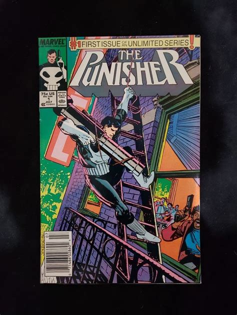The Punisher 1 Jul 1987 Marvel Marvel Comics Comic Book Key Issue
