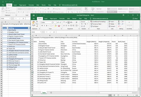 Convert An Excel Table To A Range From Your Cvbnet Applications