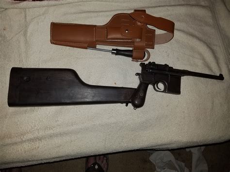 Broomhandle Mauser C96 Old Guns And Shooting