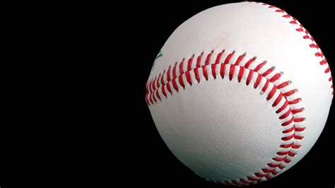 Download Cool Baseball Ball Close Up Wallpaper