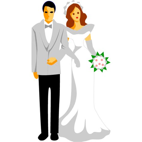 Animated Wedding Pictures Clipart Best