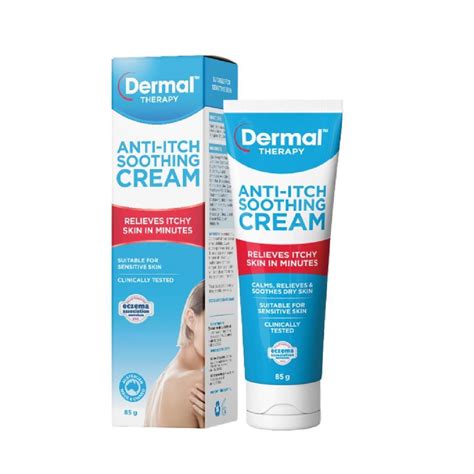 Dermal Therapy Anti Itch Soothing Cream 85g Eczema Prone Skin