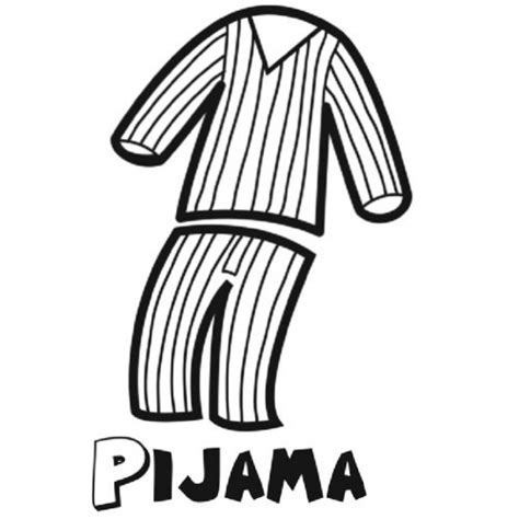 Colorear invizimals (dibujos animados) ➜ tenemos toneladas dibujos para colorear. Dibujo de un pijama para imprimir y pintar