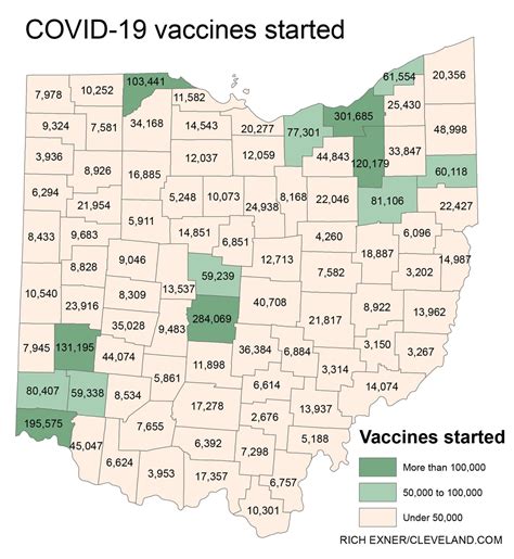 See Ohio Coronavirus Updates Trends Map As State Tops 1 Million Cases
