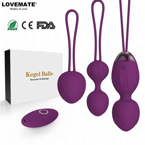 Remote Control Vibration Kegel Exerciser Ben Wa Ball Pelvic Floor Massager Kit Ebay