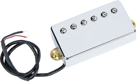 Available in bridge and neck formats with 4 conductor wiring and black/white finish exactly as featured in the wolfgang and wolfgang special guitars. EVH Wolfgang Neck Chrome Humbucker - station music