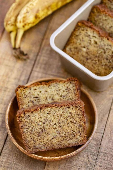 Easy Banana Bread No Mixer Recipe Video Dinner Then Dessert