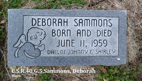 Deborah Sammons 1959 1959 Find A Grave Memorial