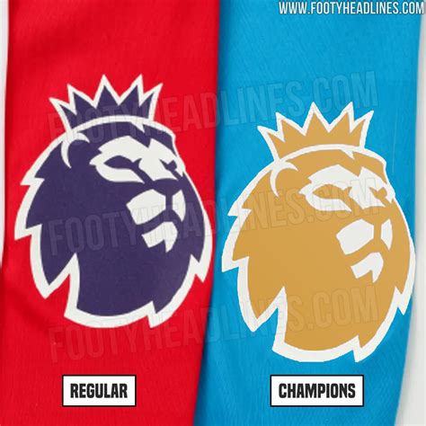 Premier League 2023 24 Regular And Champions Kit Sleeve Badges Special