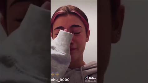 Charli Damelio Crying Badly On Camera Shorts Youtube