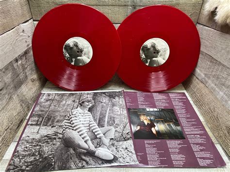 Taylor Swift Folklore Target Exclusive Red Vinyl 2lp Record Album No