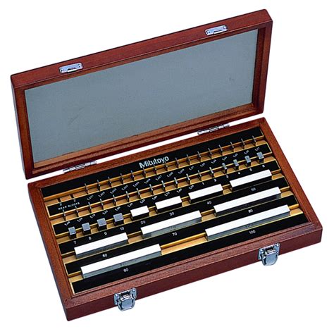 Mitutoyo Grade Piece Steel Gauge Block Set Iso Jcss Cert Mm Poa Dml