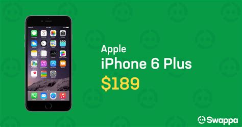 Apple Iphone 6 Plus Unlocked Silver 64gb A1522 Lrsj01856 Swappa