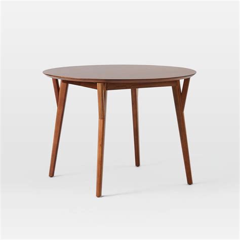 Mid-Century Expandable Dining Table - Round | west elm UK