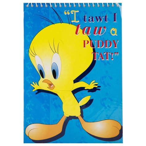 looney tunes tweety bird notebook funstra australia