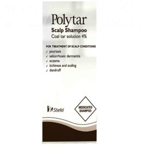 Polytar Scalp Shampoo Coal Tar Solution 150ml Pharma Xonline