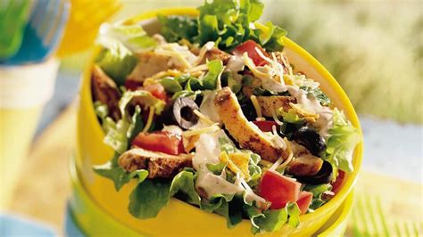 Southwestern Chicken Taco Salad And Easy Recipe Old El Paso