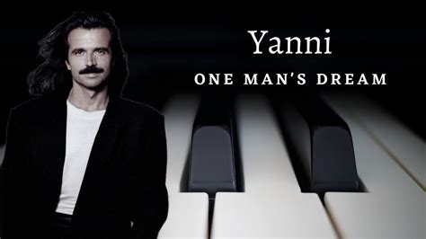 Yanni One Mans Dream Piano Cover Fargan Hasanzade Youtube