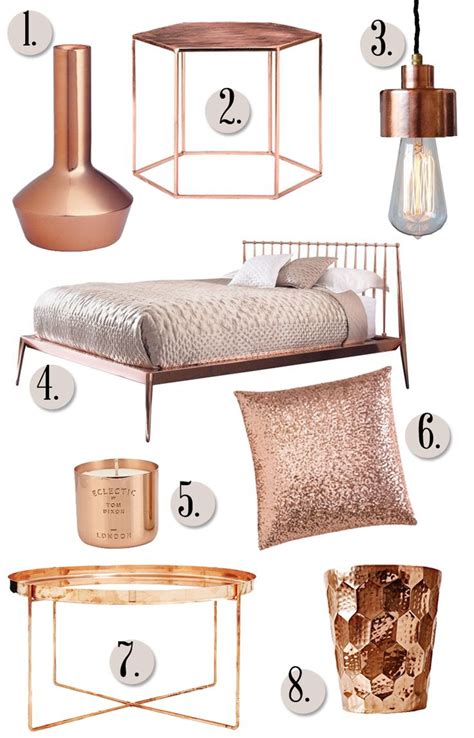 Elle decor begins our journey through textural, rustic living rooms with this slate gray masterpiece. Copper in the home. Will copper replace our love of gold ...