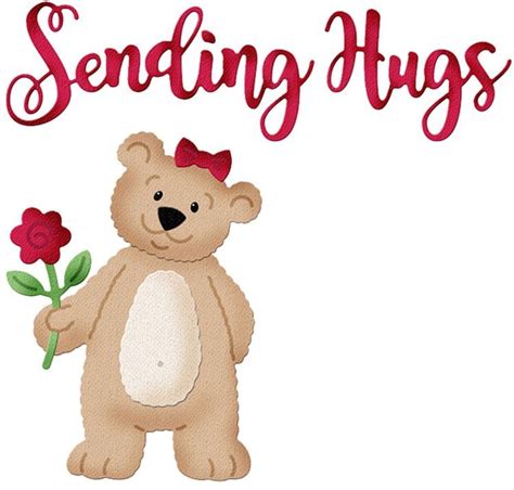 Sending Hugs Teddy Bear