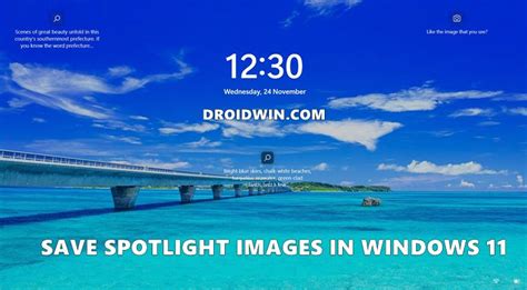 Как сохранить изображения Spotlightlock Screen в Windows 11 Vgev
