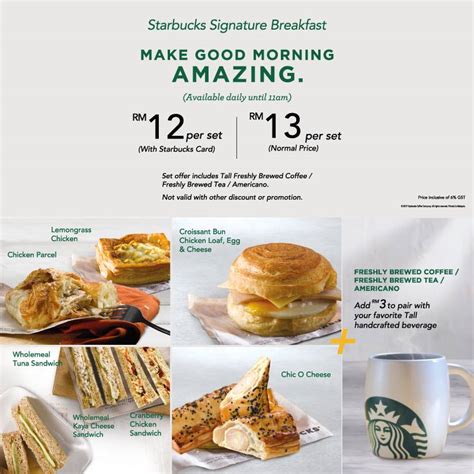 What kind of restaurant it is. Starbucks Malaysia Breakfast Promotion 2017 ...