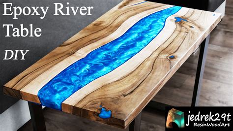 Diy Resin River Table In A Simple Way Resin Art Diy Resin River