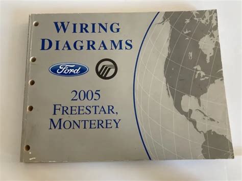 2005 Ford Freestar Mercury Monterey Wiring Diagrams Pinouts Schematics