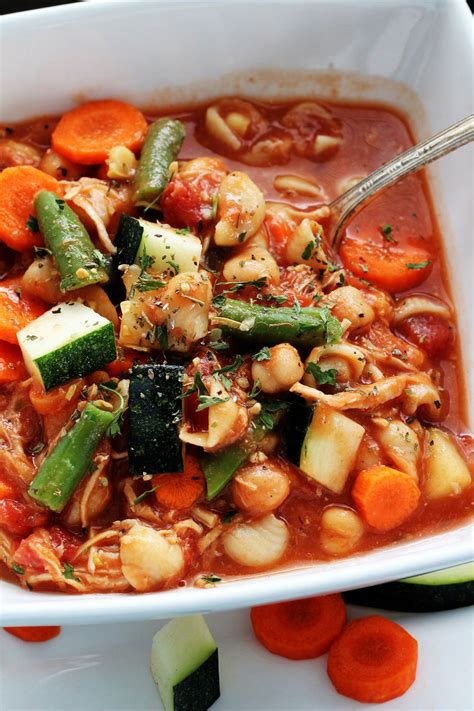 Hearty Minestrone Soup My Recipe Treasures