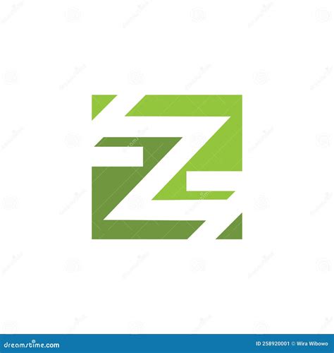 Print Z Letter Logo Design For Your Company Identity Stock Illustration
