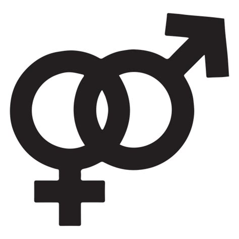 Silueta De Símbolo De Género Descargar Pngsvg Transparente