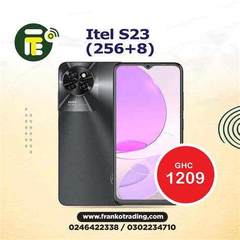 Latest Itel S23 2568 4g Prices In Ghana