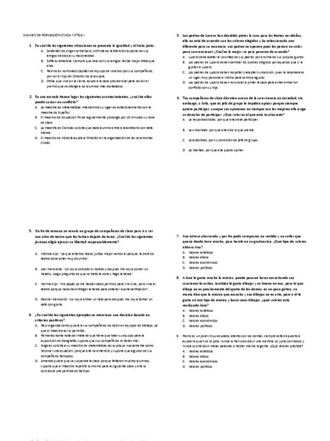 EXAMEN DE FORMACIÓN CÍVICA Y ÉTICA 1. 2°docx