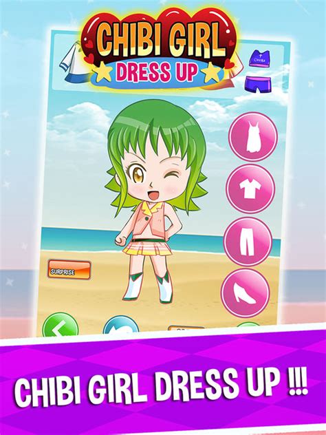 Cute Anime Girl Creator Dress Up Chibi Japanese Make Up