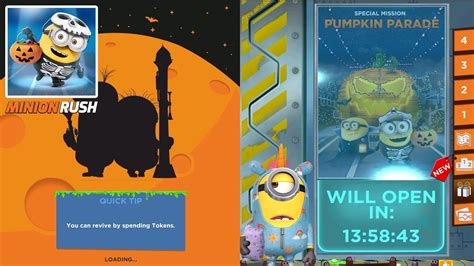 New Interface And Pumpkin Parade Special Mission Soon Minion Rush