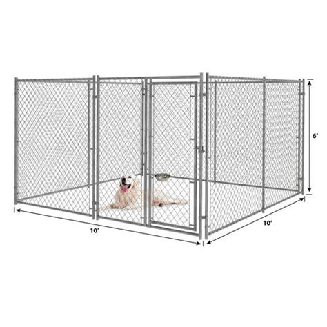 Master Paws® 6 X 10 Chain Link Kennel Panel At Menards®