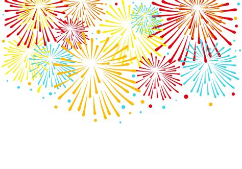 Colorful Fireworks Vector Download Free Vector Art Stock Graphics