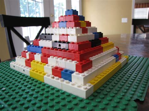 How To Build A Pyramid Out Of Legos