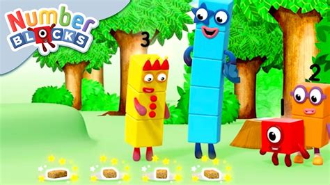Numberblocks Teaching Three How To Count Learn To Count Youtube