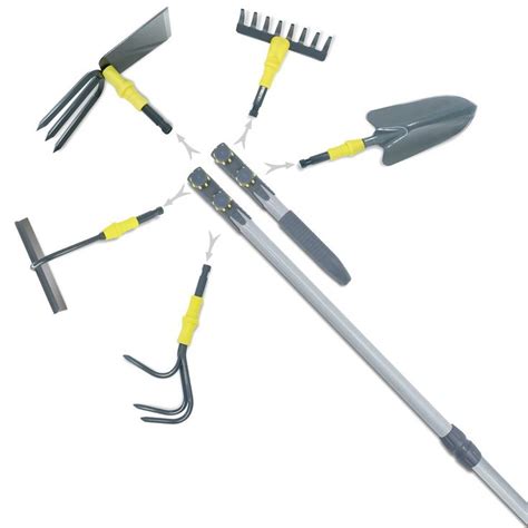 Jardineer Garden Tools Set 47 And 12 Handles With Multi Heads Dual