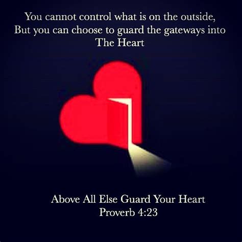 Guarding The Gateways Into The Heart Guard Your Heart Awareness