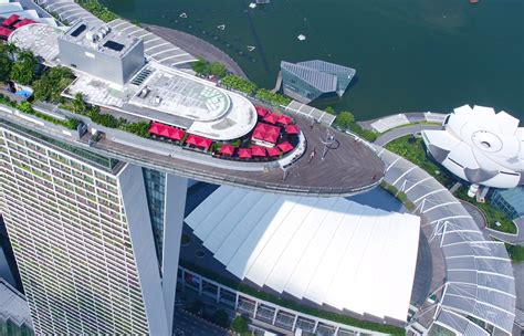 Skypark Observation Deck Attractions In Singapore Marina Bay Sands