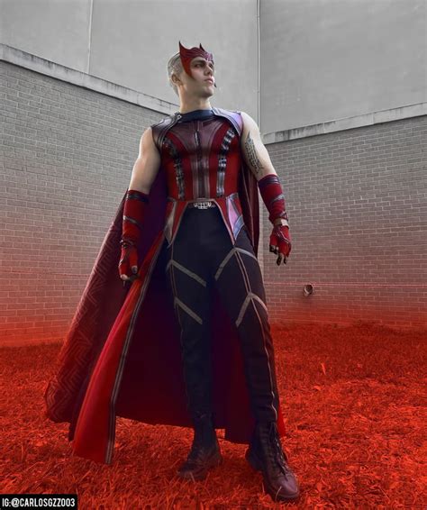 gender swapped scarlet witch cosplay by carlos gonzalez 9gag