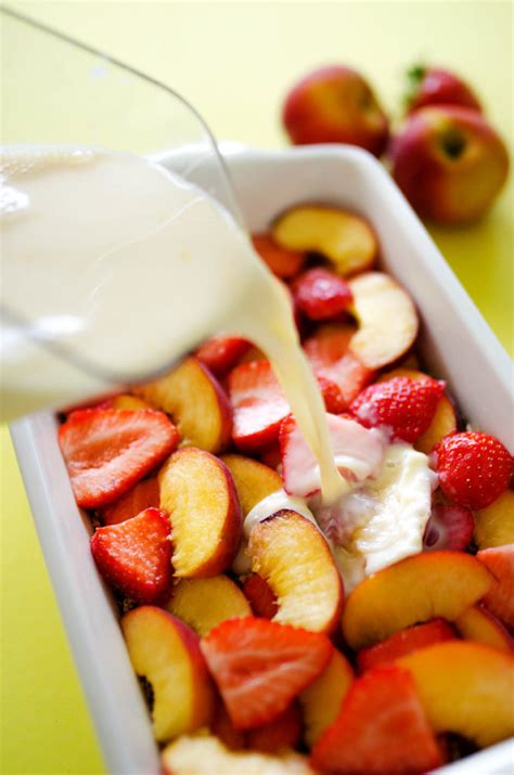 Summer Fruit Breakfast Bake Easy Peasy Meals