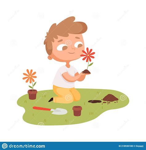 Replant Cartoons Illustrations Vector Stock Images Pictures To