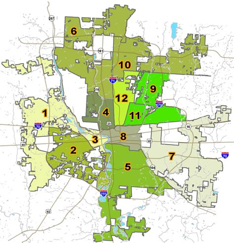 31 Map Of Columbus Ohio Neighborhoods Maps Database Source