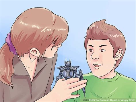 How To Calm An Upset Or Angry Child With Pictures Wikihow