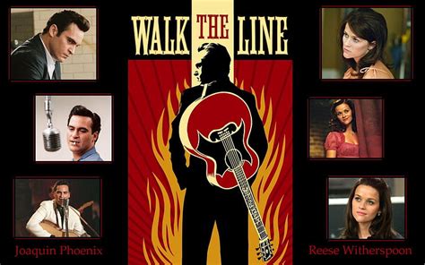 Walk The Line Reese Witherspoon Joaquin Phoenix Johnny Cash HD Wallpaper Peakpx